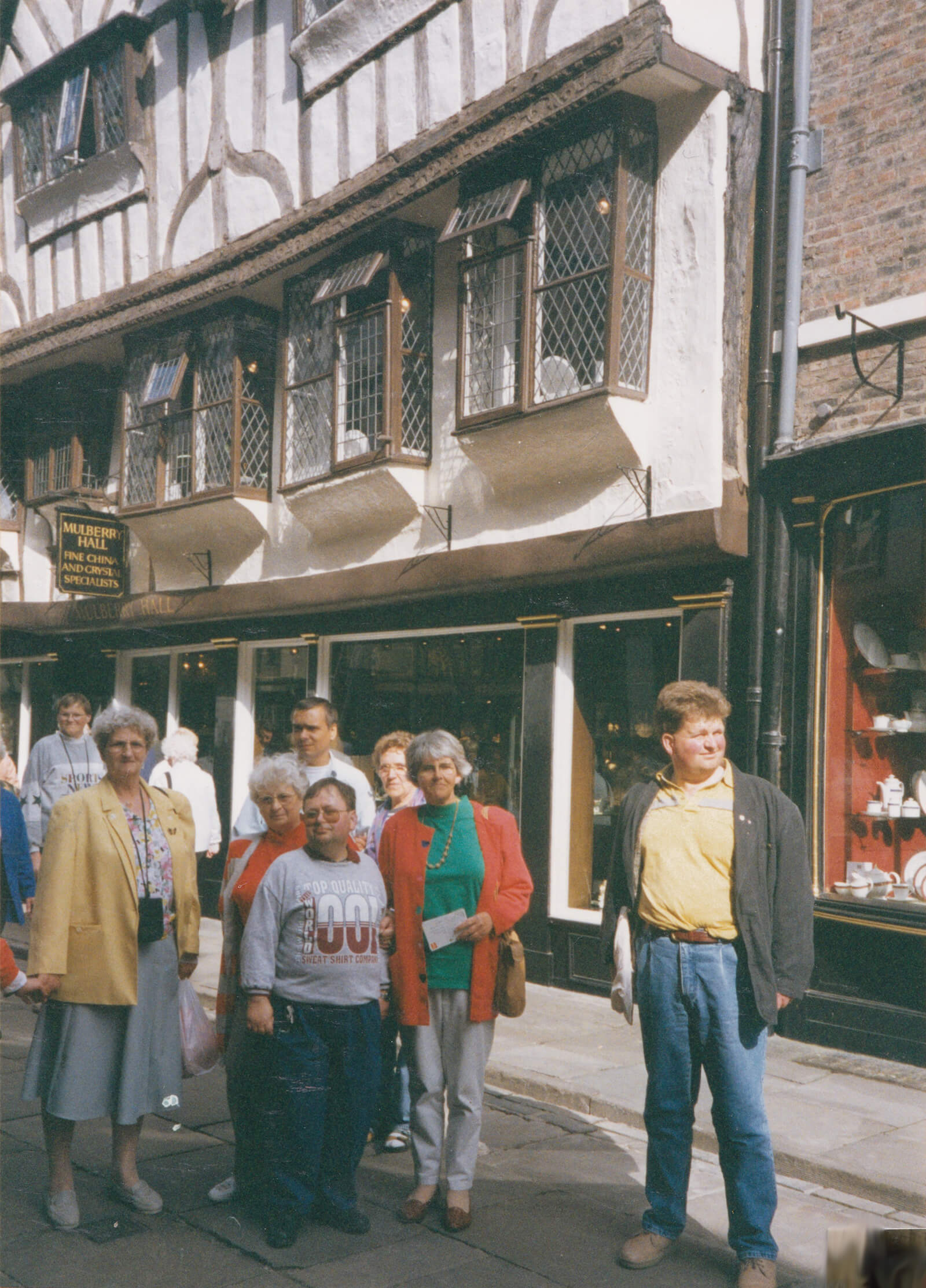 York England mit der Lebenshilfe in Derby im Mai 1993>