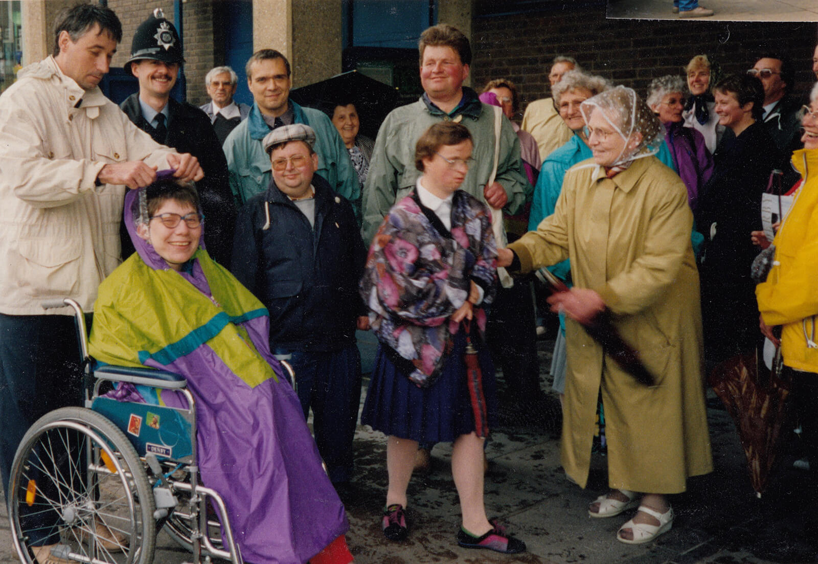 York England mit der Lebenshilfe in Derby im Mai 1993>