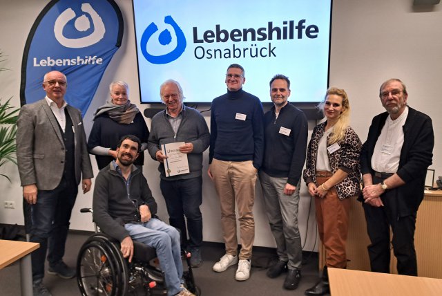 Lebenshilfe Osnabrück ehrt Franz Haverkamp
